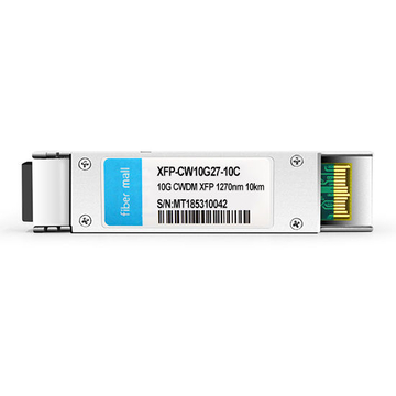 Литейный CWDM-XFP10G-10SP Совместимый модуль приемопередатчика 10G CWDM XFP 1270 нм 10 км LC SMF DDM