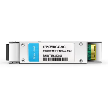 Foundry CWDM-XFP10G-10M Compatível 10G CWDM XFP 1490nm 10km LC SMF DDM Transceiver Module