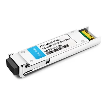 XFP-DW10G17-80C 10G DWDM XFP C17 100GHz 1563.86nm 80km LC SMF DDM Transceptor Módulo