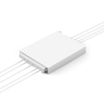 Passive CCWDM Single Fiber Wavelengths Mux Aluminum Box Module 4CH 8 Wavelengths (TX: 1470/1510/1550/1590nm  RX: 1490/1530/1570/1610nm)