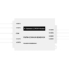 Passive CCWDM Single Fiber Wavelengths Mux Aluminum Box Module 4CH 8 Wavelengths (TX: 1xx0/1xx0/1xx0/1xx0nm RX: 1xx0/1xx0/1xx0/1xx0nm)