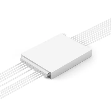 Passive CCWDM Single Fiber Wavelengths Mux Aluminum Box Module 8CH 16 Wavelengths (TX: 1270/1310/1350/1450/1490/1530/1570/1610nmnm  RX: 1290/1330/1370/1430/1470/1510/1550/1590nm)