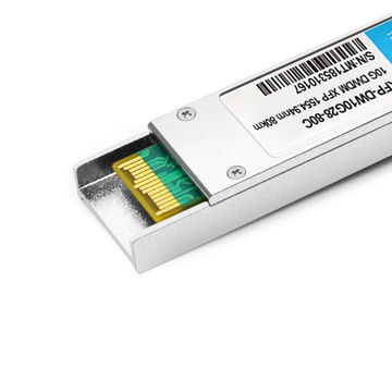 Módulo transceptor 54.94G DWDM XFP 10GHz 100nm 1554.94km LC SMF DDM compatible con Juniper DWDM-XFP-80