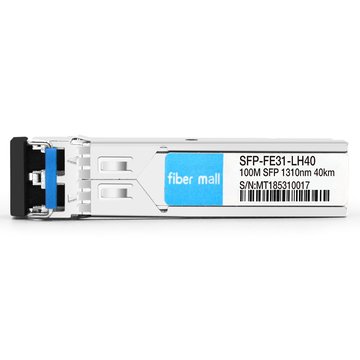 Cisco GLC-FE-100EX =互換性のある100BaseEX SFP 1310nm 40km LC SMFDDMトランシーバモジュール