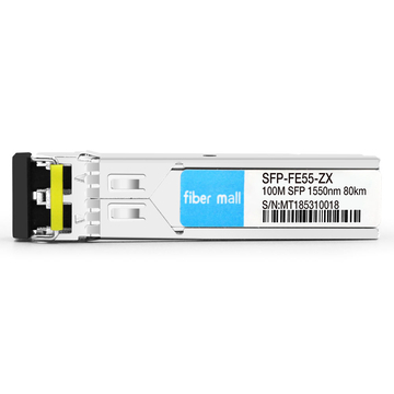 HPE H3C JD091A Compatible 100Base ZX SFP 1550nm 80km LC SMF DDM Transceiver Module