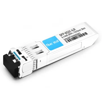 6G SFP + iLR 1310nm 2km وحدة الإرسال والاستقبال البصري | فايبر مول