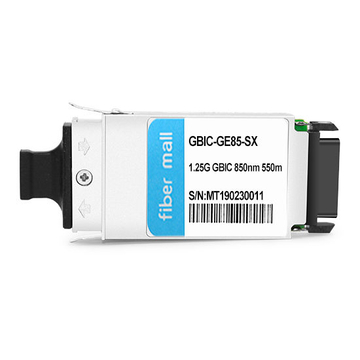 وحدة الإرسال والاستقبال GBIC-GE85-SX 1000Base SX GBIC 850nm 550m MMF SC