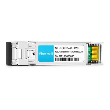 SFP-GE35-2BX20 1000Base 2 Canais BX BIDI CSFP TX1310nm/RX1550nm 20km LC SMF DDM Módulo Transceptor