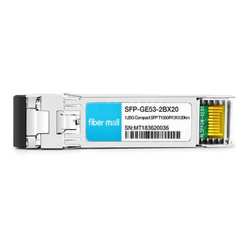 SFP-GE53-2BX20 1000Base 2 Canais BX BIDI CSFP TX1550nm/RX1310nm 20km LC SMF DDM Módulo Transceptor