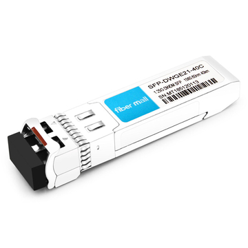 Brocade 1G-SFP-ZRD-1560.60 Compatível 1.25G DWDM SFP C21 100GHz 1560.60nm 40km LC SMF DDM Transceiver Module