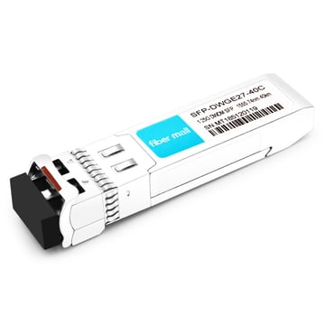 Brocade 1G-SFP-ZRD-1555.74 Compatible 1.25G DWDM SFP C27 100GHz 1555.74nm 40km LC SMF DDM Módulo transceptor