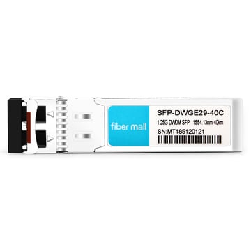 Extremes DWDM-SFP1G-54.13-kompatibles 1.25 G DWDM SFP C29 100 GHz 1554.13 nm 40 km LC SMF DDM-Transceiver-Modul