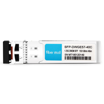 Extreme DWDM-SFP1G-31.89 Compatible 1.25G DWDM SFP C57 100GHz 1531.89nm 40km LC SMF DDM Módulo transceptor