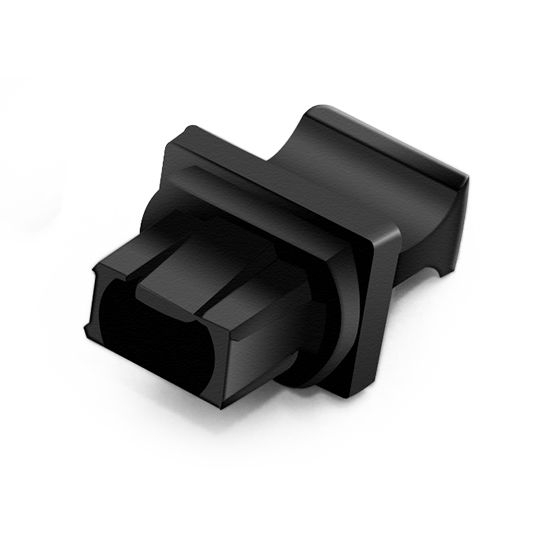 QSFP+ QSFP28 Dust Cover Caps 100pcs FiberMall