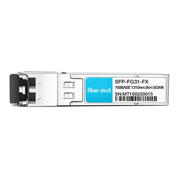 SFP-FG31-FX 100Base FX SGMII SFP 1310nm 2km LC MMF DDM Módulo transceptor para portas Gigabit Ethernet