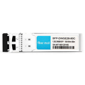 H3C DWDM-SFP1G-54.94-80 Compatible 1.25G DWDM SFP C28 100GHz 1554.94nm 80km LC SMF DDM Transceiver Module