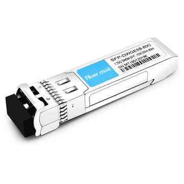 SFP-DWGE59-80C 1.25G DWDM SFP C59 100GHz 1530.33nm 80km LC SMF DDM Transceiver Module