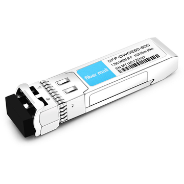Cisco DWDM-SFP-2955-80 Compatible 1.25G DWDM SFP C60 100GHz 1529.55nm 80km LC SMF DDM Transceiver Module