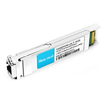 10GEPON-OLT-XGS Symmetric 10GEPON OLT and 1.25G EPON OLT in an XFP Housing TX: 1577nm (10.3G)/1490nm (1.25G) RX: 1270nm (10.3G)/1310nm (1.25G) PR30 SC DDM Optical Transceivers