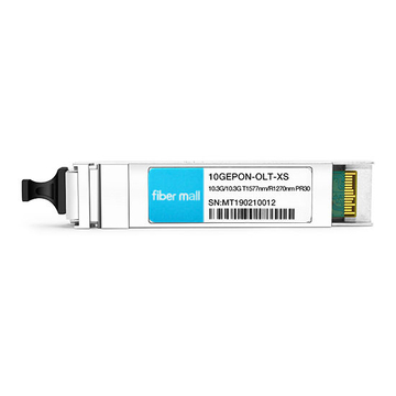 10GEPON-OLT-XS Symmetric 10GEPON OLT XFP TX-10.3G / RX-10.3G TX-1577nm / RX-1270nm PR30 SC DDM أجهزة الإرسال والاستقبال الضوئية