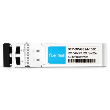 SFP-DWGE24-100C 1.25 G DWDM SFP C24 100 GHz 1558.17 nm 100 km LC SMF DDM-Transceiver-Modul