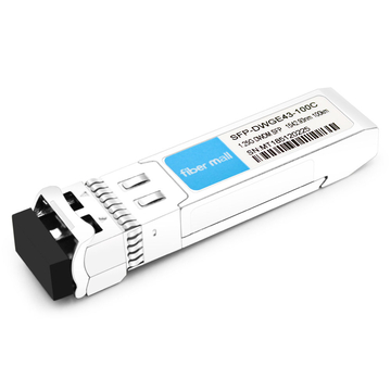 SFP-DWGE43-100C 1.25 G DWDM SFP C43 100 GHz 1542.93 nm 100 km LC SMF DDM-Transceiver-Modul