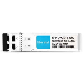 Модуль приемопередатчика Cisco DWDM-SFP-4214, совместимый с 1.25G DWDM SFP C44, 100 ГГц, 1542.14 нм, 100 км, LC SMF DDM