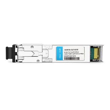 10GEPON-OLT-SGCE simétrico 10GEPON OLT e 1.25G EPON OLT em um SFP + Invólucro TX 1577nm (10.3G) / 1490nm (1.25G) RX 1270nm (10.3G) / 1310nm (1.25G) PR30 SC Transceptores ópticos DDM