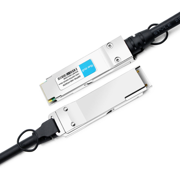HPE BladeSystem 845402-B21互換性のある0.5m（1.6ft）100GQSFP28からQSFP28への銅線直接接続ケーブル