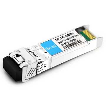 SFP28-25G23-BX10I 25G BX BIDI SFP28 TX1270nm / RX1330nm 10km LC SMF DDM وحدة الإرسال والاستقبال