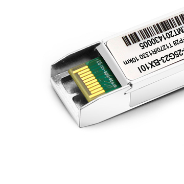 アリスタネットワークスSFP-25G-BXU-I互換25GBX BIDI SFP28 TX1270nm / RX1330nm 10km LC SMFDDMトランシーバーモジュール