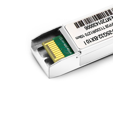 MellanoxMMA2L20-BXD-I互換の25GBX BIDI SFP28 TX1330nm / RX1270nm 10km LC SMFDDMトランシーバーモジュール