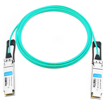 Cable óptico activo de 100 m (50 pies) 50G QSFP164 a QSFP100 compatible con Cisco QSFP-28G-AOC28M