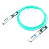 Brocade QSFP28-100G-AOC50M Compatible 50m (164ft) 100G QSFP28 to QSFP28 Active Optical Cable