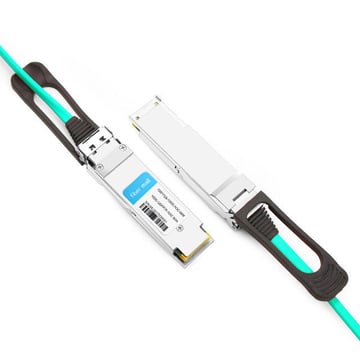 Mikrotik QSFP28-100G-AOC50M Compatible 50m (164ft) 100G QSFP28 to QSFP28 Active Optical Cable