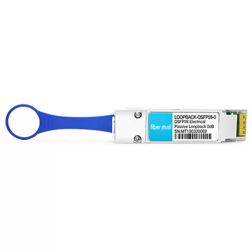 LOOPBACK-QSFP28-0  Attenuation (0dB) 100G QSFP28 Electrical Passive Testing Loopback Module