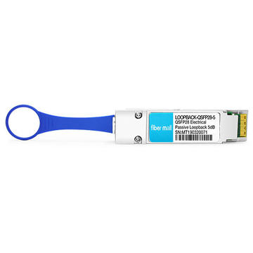 LOOPBACK-QSFP28-5 Dämpfung (5.0 dB) 100G QSFP28 Loopback-Modul für elektrische passive Tests