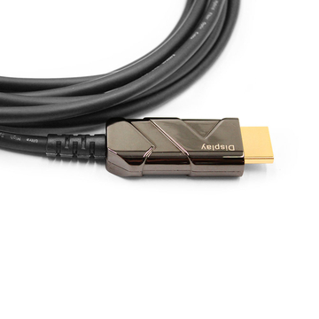 Cable HDMI de fibra óptica ultrarresistente 3K a 10 Hz y 4 Gbps AOC de 60 m (18 pies)