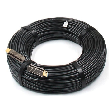 Cable HDMI de fibra óptica ultrarresistente 15K a 49 Hz y 4 Gbps AOC de 60 m (18 pies)