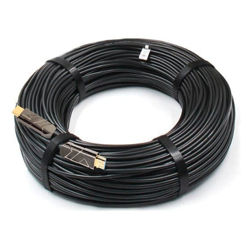 Cable HDMI de fibra óptica ultrarresistente 20K a 66 Hz y 4 Gbps AOC de 60 m (18 pies)