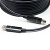 10 metros (33 pies) USB 3.0 （No compatible con USB 2.0) Cables ópticos activos 5G tipo A, conectores USB AOC macho a macho