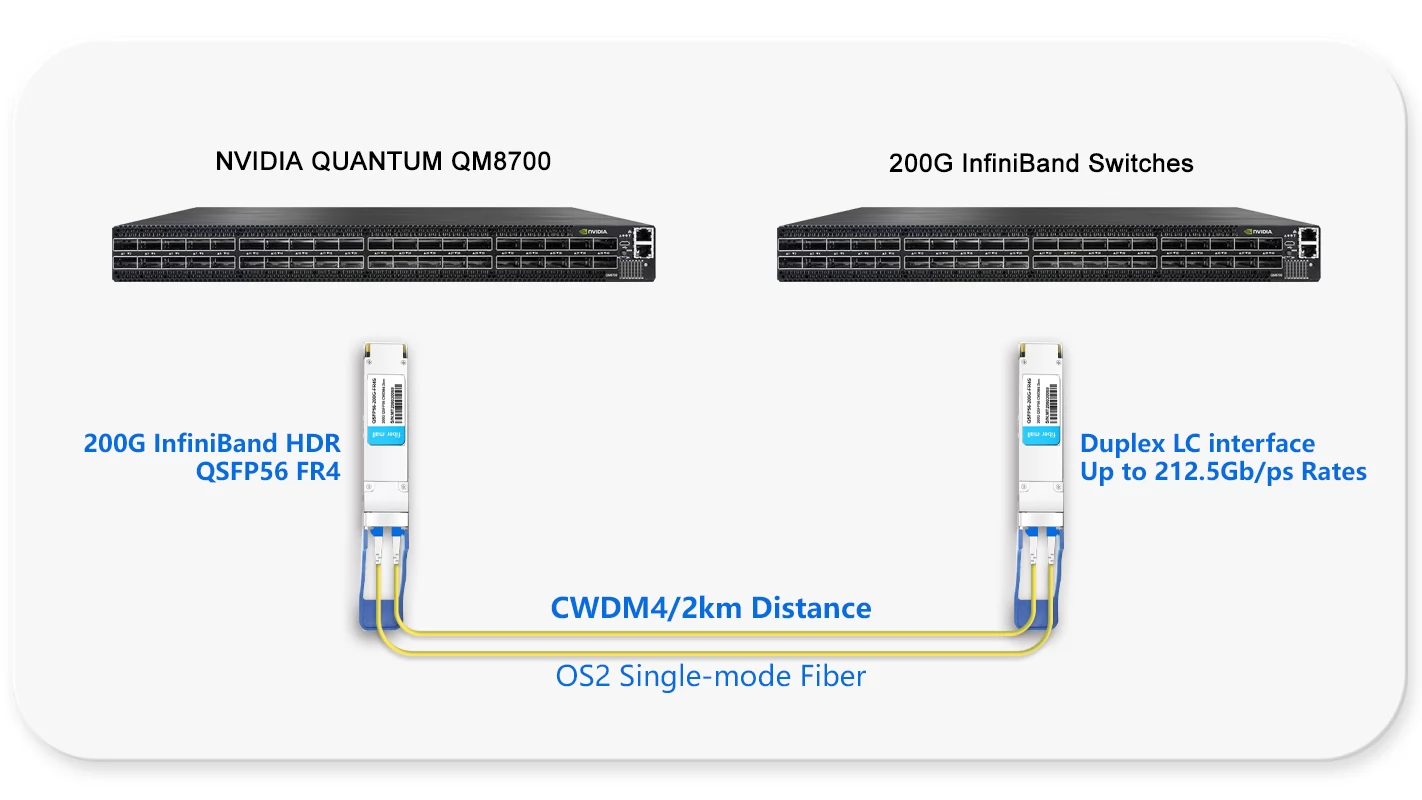 200G NDR Switch to Switch